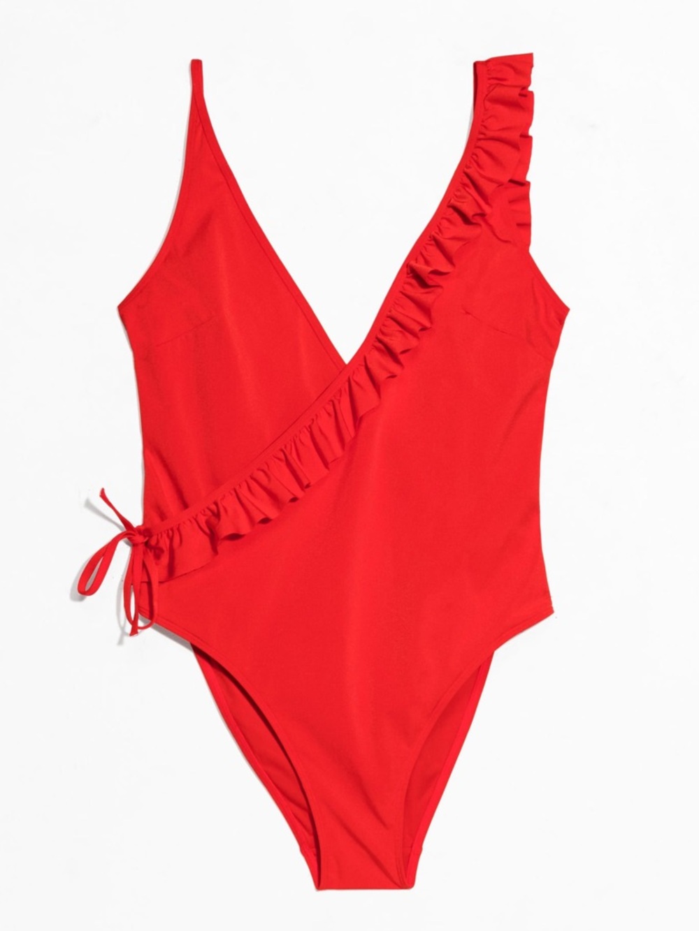 & Other Stories ruffled swimsuit - size 2